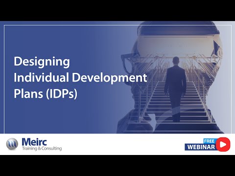 Webinar | Designing Individual Development Plans (IDPs)