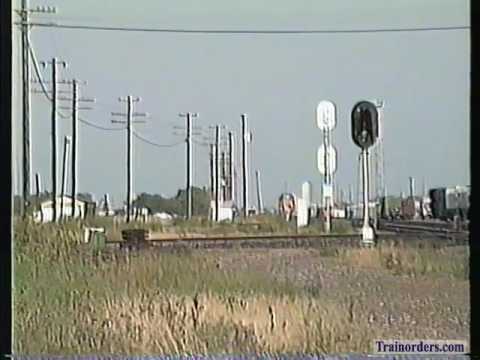 Classic Railroad Series 358 - Grand Island, NE action August 1991