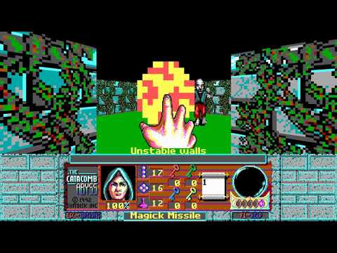 Catacomb: Abyss TC for ZDoom - 02 The Garden of Tears - UHD 4K