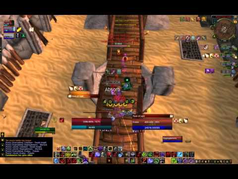 Unholy DK/Aff Warlock/Disc Priest vs. Unholy DK/Aff Warlock/Holy Paladin pvp 3v3 arena 5.2