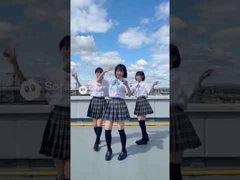 制服女子高生日本語ダンスMV アイドル系