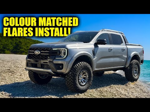 Installing EGR FLARES on my NEXT GEN RANGER | Ranger Build Part 2
