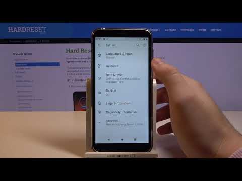 How to Enter Text Correction Options in MOTOROLA Moto E6 Play – Open Text Correction Options