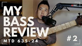 Video thumbnail for MTD 635-24 6 String Bass Review I My Gear Review I Peter K. Lee by Peter K. Lee