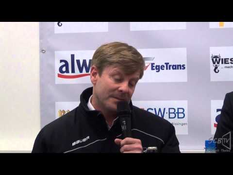 *Pressekonferenz* Bietigheim Steelers vs. SC Riessersee (16.03.2014)