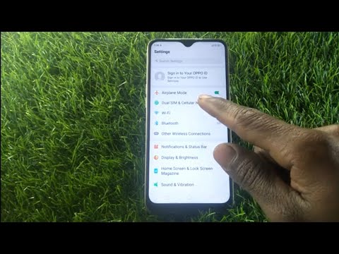 How to on wi-fi in Oppo A7 | wi-fi Kaise on Kare | Wi-Fi setting
