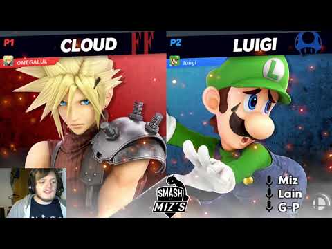 Smash @ Miz's WiFi 30 - CurryG (Cloud) vs. luugi (Luigi) Losers Finals