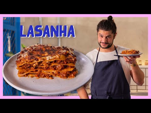 Lasanha à Bolonhesa (Traditional Italian-Style Lasagna with Béchamel)