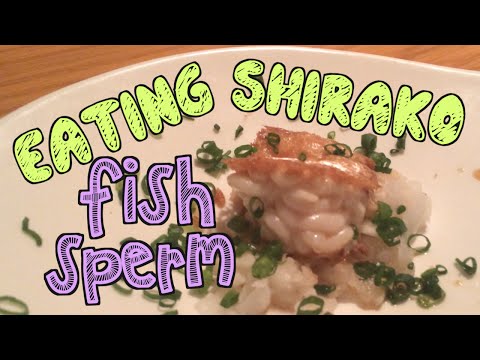 Japanese Delicacy SHIRAKO: Fish Sperm Sac 白子を食べてみました