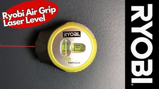 Ryobi Air Grip Laser Level Product Review & Battery Installation
