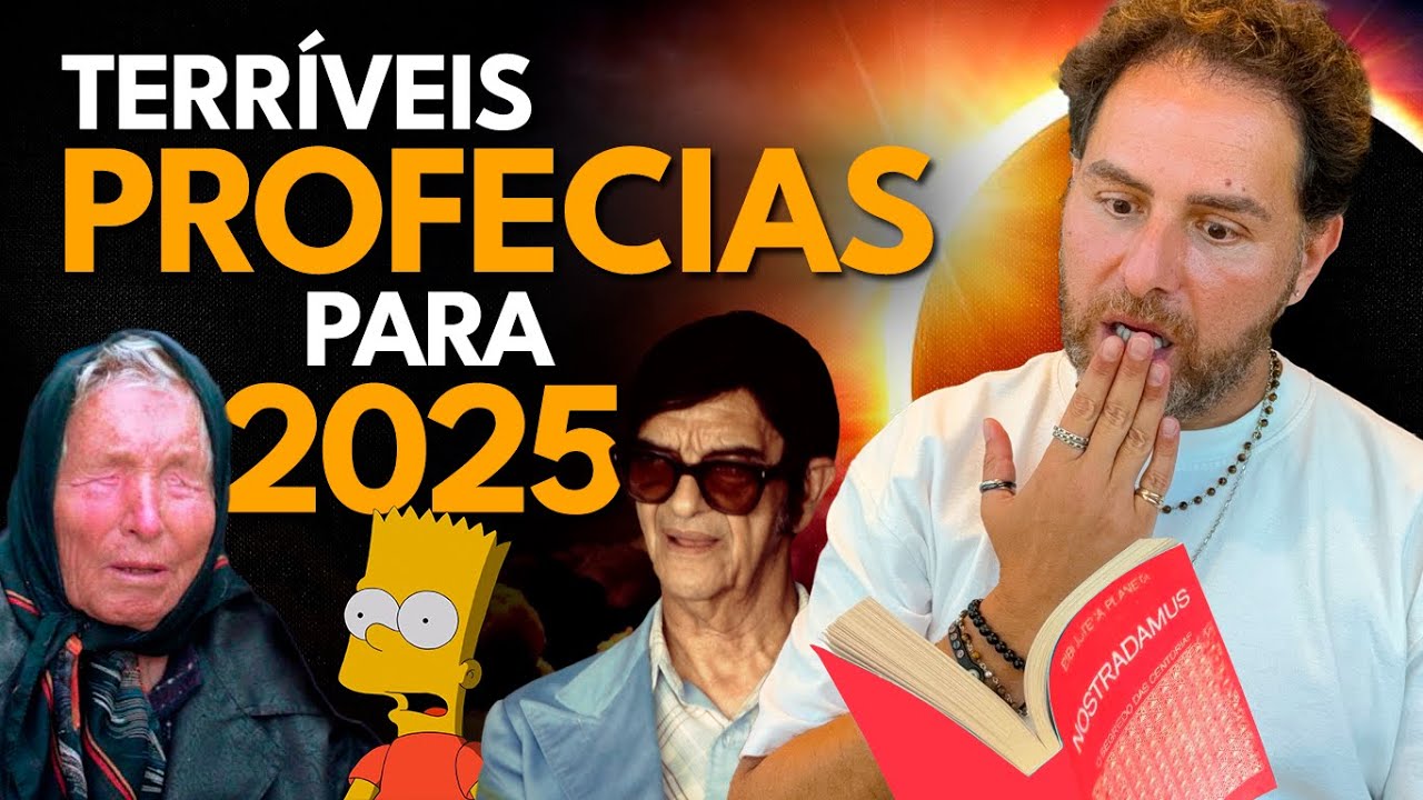 AS PROFECIAS 2025 DE BABA VANGA E CHICO XAVIER PODEM DETERMINAR O FIM DE TUDO / DANIEL ATALLA