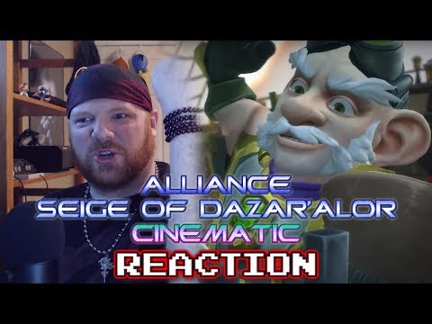 Alliance Seige of Dazar'alor Cinematic - Krimson KB Reacts