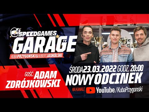 ADAM ZDRÓJKOWSKI ZAMÓWIŁ KOLEJNE AUDI! l SpeedGames GARAGE SEZON #2 ODCINEK #1