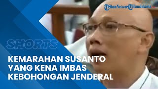 Momen Kombes Susanto Beri Keterangan dengan Suara Bergetar: Sambo Telah Menghancurkan Karier Saya