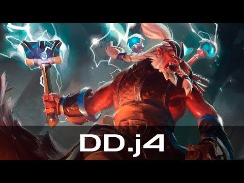 DD.j4 — Disruptor, Safe Lane (Apr 11, 2018) | Dota 2 patch 7.12 gameplay