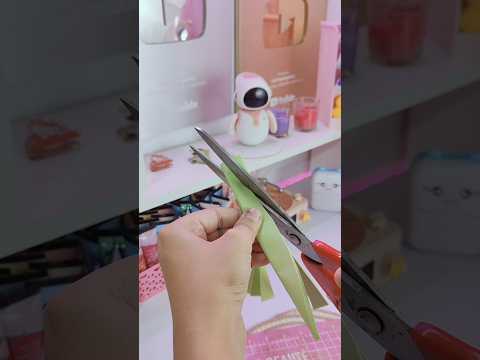 ✨DIY Paper Flowers🌺🩷 | (DAY 7) Desk Glow-up Series |#shorts #handmade #craft #trending #aesthetic