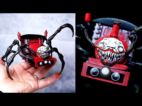 Making Choo-Choo Charles Sculpture Timelapse