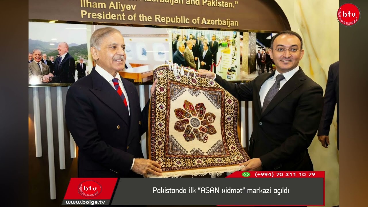 Pakistanda ilk “ASAN xidmət” mərkəzi açıldı