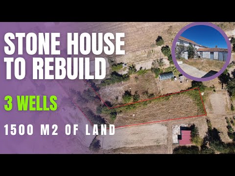 Casa em pedra para reconstrução + Terreno - Stone house for reconstruction + Land