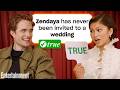 Zendaya Robert Pattinson Lie To Each Other Entertainment Weekly