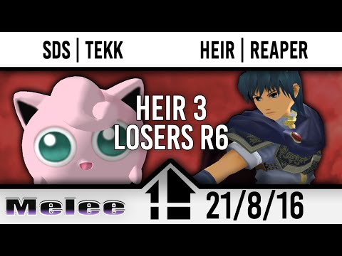 Heir 3 Losers R6 - SDS | Tekk (Jiggs) vs Heir | Reaper (Marth)