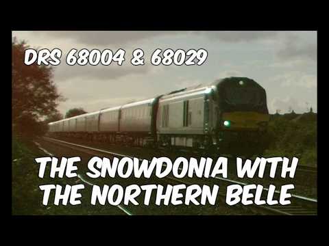 Prestatyn 29.9.2017 - DRS 68004 & 68029 Snowdonia with The Northern Belle