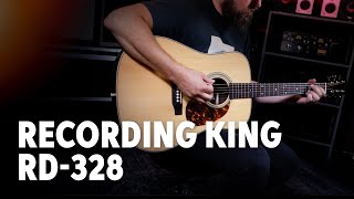 Video thumbnail for Recording King – RD-328 Acoustic Guitar Demo by Sweetwater