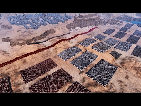 Romans Lay Siege To The Lost City | Ultimate Epic Battle Simulator UEBS