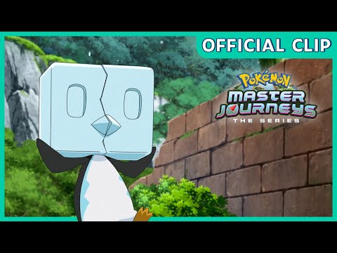 Eiscue vs. Falinks | Pokémon Master Journeys: The Series | Official Clip