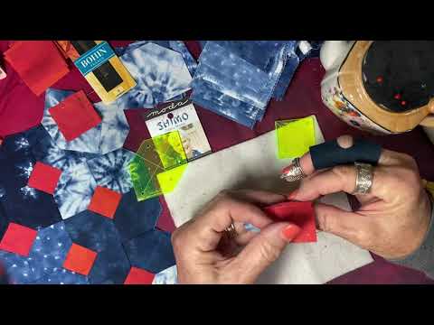 PaperLESS Piecing With Carol Morrissey-HexactaCross and HexactaSquare Templates