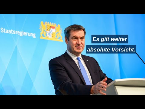 Ministerpräsident Dr. Söder nach dem Kabinett (14.12.21) - Bayern
