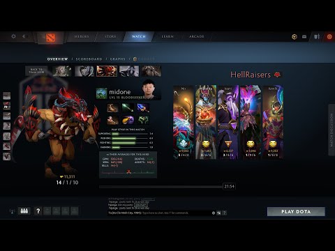 dota2mid imdone Bloodseeker - OG vs Hellraisers