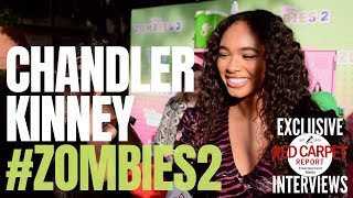 Chandler Kinney interviewed at Zombies 2 special screening at Disney Studios #DisneyChannel video