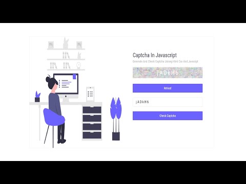 Generate Captcha Using Html Css Javascript Verify Captcha Create Custom Captcha Runcodenow