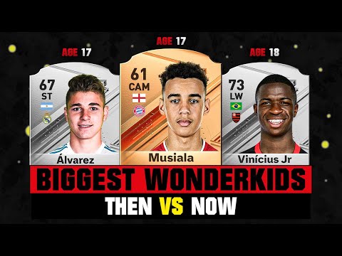 THIS IS HOW BIGGEST WONDERKIDS LOOKED 5 YEARS AGO VS NOW! 🤯😱 ft. Musiala, Alvarez, Vinicius Jr…