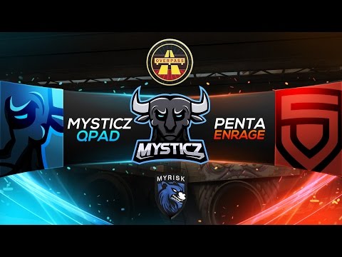 Team Mysticz vs Penta.Enrage | de_overpass | myRisk CS:GO 5on5 Nikolaus Cup #1 | 11.12.2016 ~