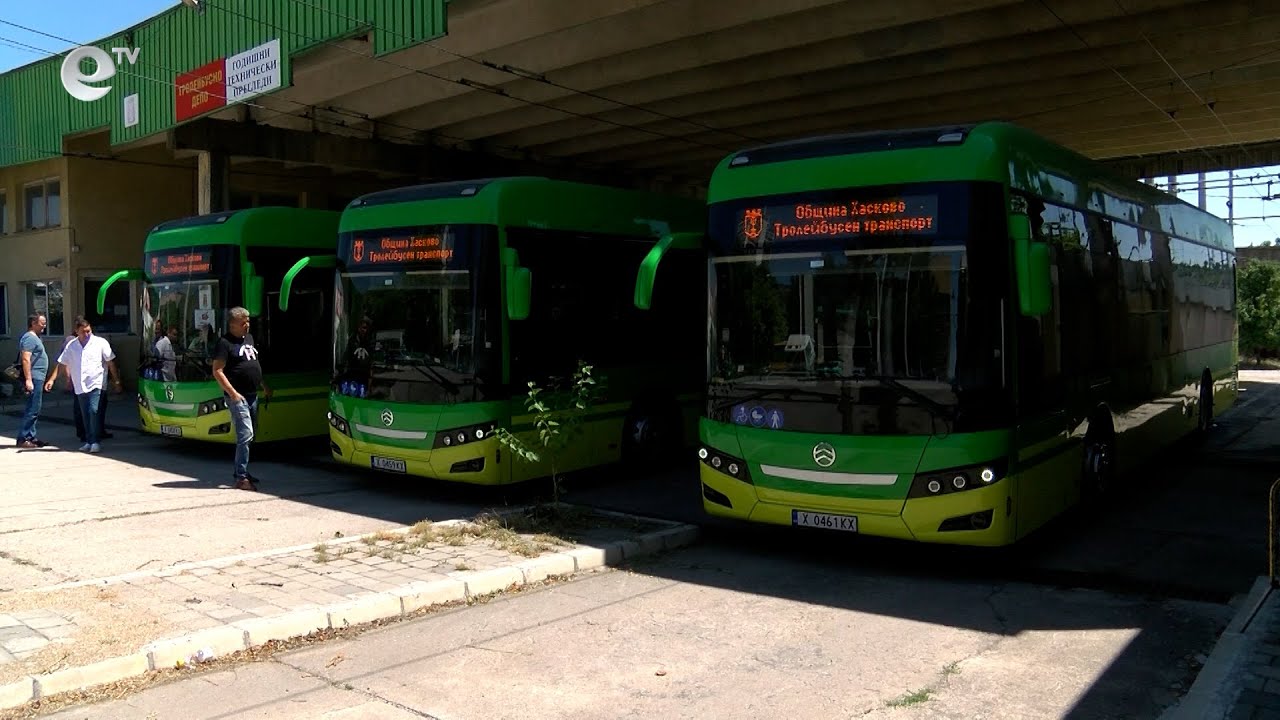 Пускат в експлоатация до месец пет електробуса в Хасково