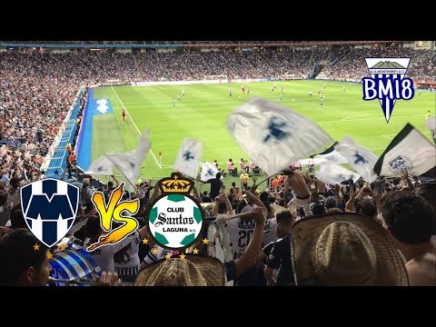 "MONTERREY VS SANTOS 4-0 J14 LA ADICCION 2019 HD" Barra: La Adicción • Club: Monterrey • País: México