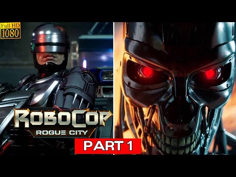 ROBOCOP ROGUE CITY Gameplay Walkthrough Part 1 FULL DEMO ( FULL HD  60FPS PC ULTRA]