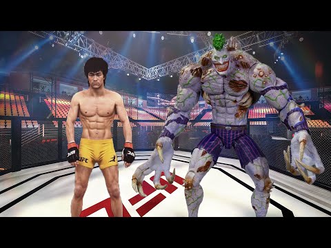 🐯UFC 4 |Bruce Lee vs.  Titan Joker   - Tiger Fight🐯