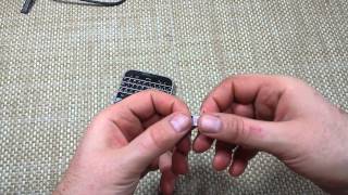 Blackberry Classic How to remove replace insert Nano Sim Card