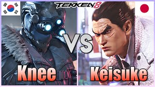 Tekken 8  ▰  Knee (Dragunov) Vs Keisuke (#1 Kazuya) ▰ Ranked Matches!