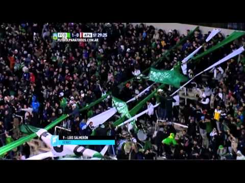Gol de Salmerón. Ferro 1 - Atlético Paraná 0. Fecha 22. Primera B Nacional 2015. FPT.