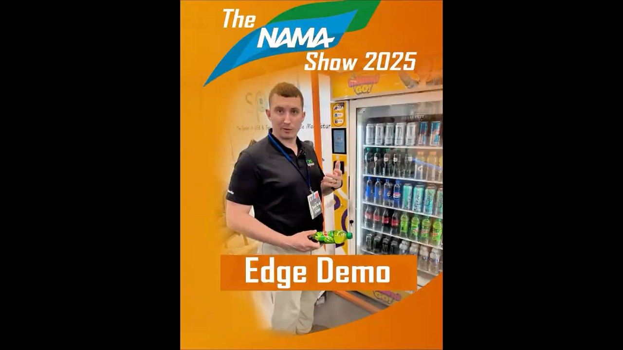 Edge AI Vending Cooler Demo | Instant, Offline Recognition at NAMA 2025