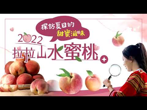 2022拉拉山水蜜桃「探訪夏日的甜蜜滋味」形象短片