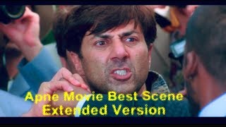 Apne Movie Best ScenesExtended Version Dharmendra 