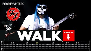 【FOO FIGHTERS】[ Walk ] cover by Masuka | LESSON | GUITAR TAB