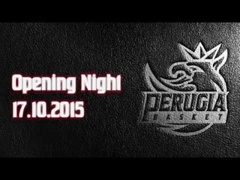Liomatic Perugia Basket Opening Night Intro 2015 - 2016