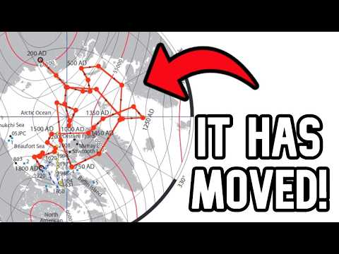 The NORTH POLE is moving to RUSSIA?