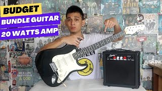 Pasok sa Budget na Bundle Electric Guitar | Ligaya BASIC Stratocaster (Review)